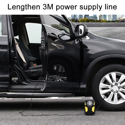 Car 12V Portable Inflatable Cylinder Pedal Pointer Air Pump with Light - Inflatable Pump by buy2fix | Online Shopping UK | buy2fix