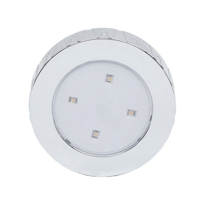 R-1633 4.5V / 0.3W 4LEDs Car Indoor Dome Light LED Touch Night Light (Silver) by buy2fix