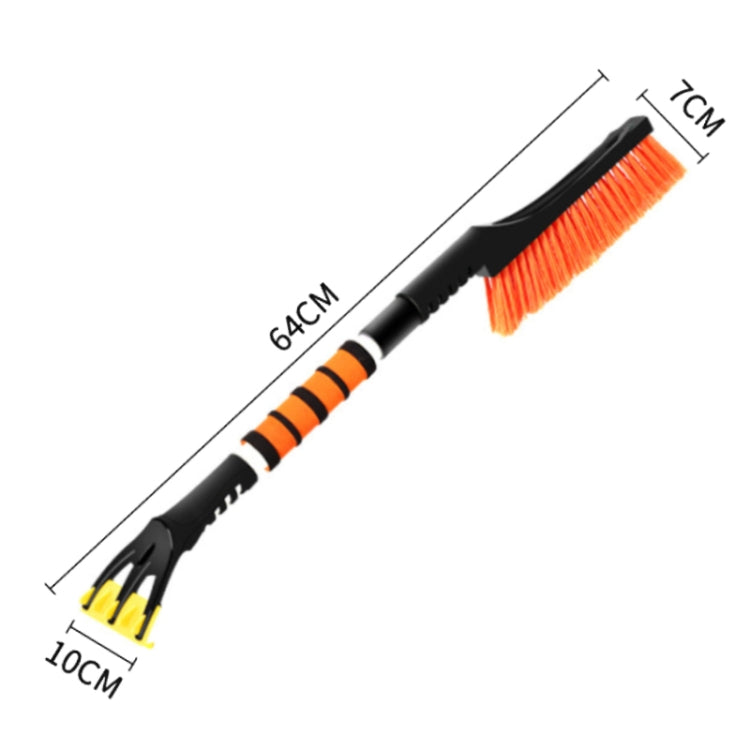 ST-3902 Car Multifunctional Removable Snow Scraper Snow Shovel (Orange) by buy2fix