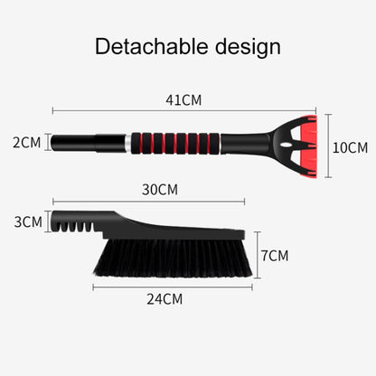 ST-3902 Car Multifunctional Removable Snow Scraper Snow Shovel (Black) by buy2fix