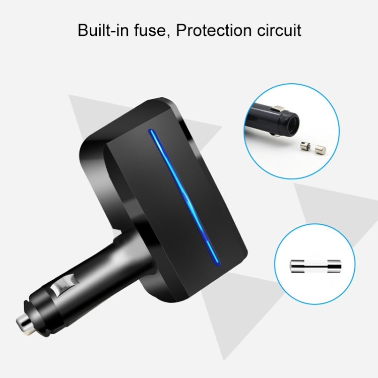 SHUNWEI SD-1918 80W 3.1A Car 2 in 1 Dual USB Charger (White) - Cigar Socket by SHUNWEI | Online Shopping UK | buy2fix