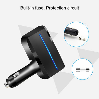SHUNWEI SD-1918 80W 3.1A Car 2 in 1 Dual USB Charger (White) - Cigar Socket by SHUNWEI | Online Shopping UK | buy2fix