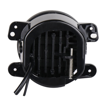 2 PCS DC12V-30V / 30W / 3A / 1440LM 12LEDs  4 inch Car LED Colorful Fog Light, Style: White Background (White Light) - Fog / Driving Lights by buy2fix | Online Shopping UK | buy2fix