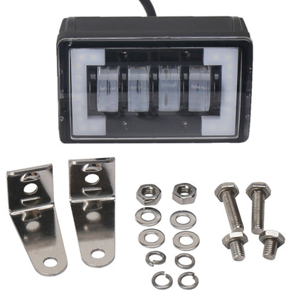 4.76 inch 24W DC 12-24V 1800LM IP67 Car Work Lights / Front Bumper Lights / Roof Lights, with Holder - Work Lights by buy2fix | Online Shopping UK | buy2fix