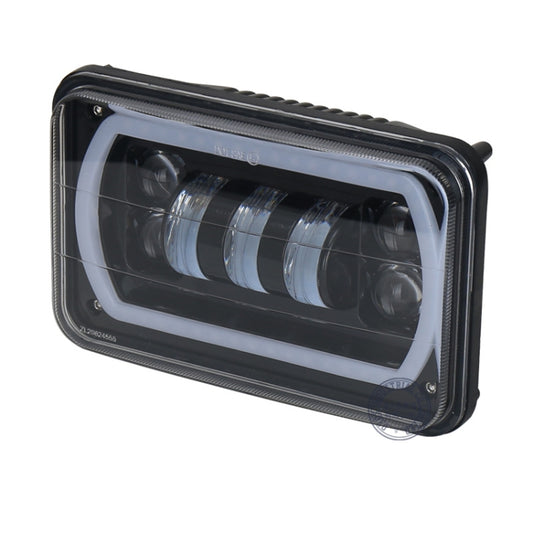 5 inch 30W DC 10-30V 7200LM IP67 Car LED Turn Signal / Headlight, with Angel Eyes - Work Lights by buy2fix | Online Shopping UK | buy2fix