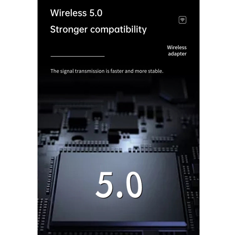 T-13 Bluetooth 5.0 LCD Digital Display Bluetooth Adapter Receiver Transmitter(Black) by buy2fix