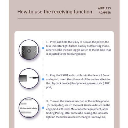 T-19 Bluetooth 5.0 2 In 1 Bluetooth Audio Adapter Receiver Transmitter by buy2fix