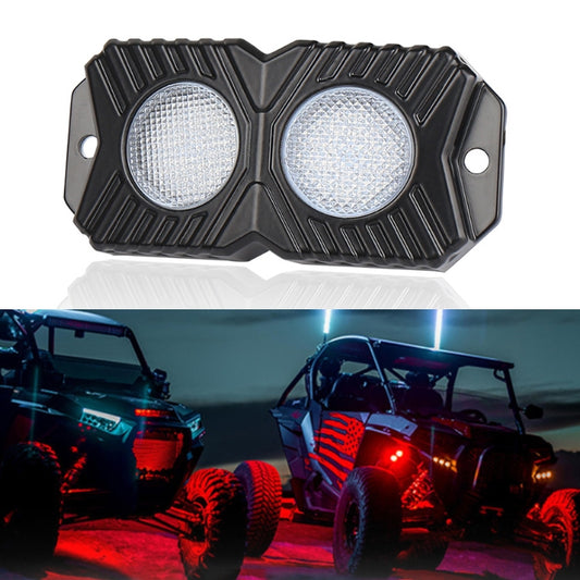 18W DC 12-24V 1.2A LED Double Row Car Bottom Light / Chassis Light / Yacht Deck Atmosphere Light (Red Light) - Decorative Lights by buy2fix | Online Shopping UK | buy2fix