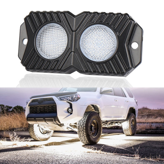 18W DC 12-24V 1.2A LED Double Row Car Bottom Light / Chassis Light / Yacht Deck Atmosphere Light (White Light) - Decorative Lights by buy2fix | Online Shopping UK | buy2fix