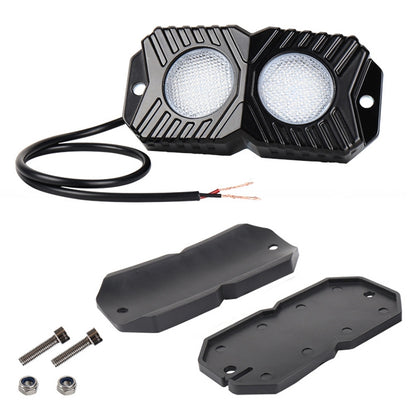 18W DC 12-24V 1.2A LED Double Row Car Bottom Light / Chassis Light / Yacht Deck Atmosphere Light (Yellow Light) - Decorative Lights by buy2fix | Online Shopping UK | buy2fix