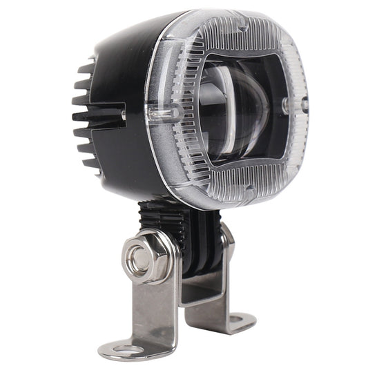 DC10-80V 10W IP67 900LM Car LED Forklift Warning Lights / Width Lights (White Light) - Clearance Lights by buy2fix | Online Shopping UK | buy2fix