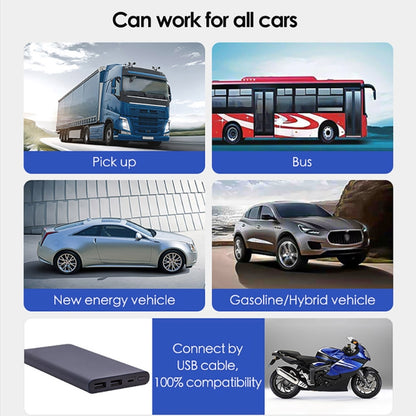 H400G Car 3.5 inch GPS Mode HUD Head-up Display Support Speed / Time / Distance Display by buy2fix