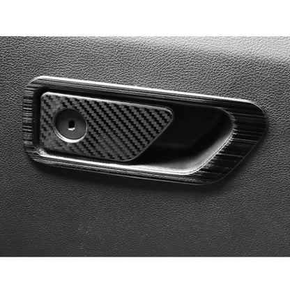 Car Carbon Fiber Glove Box Decorative Sticker for Ford Explorer 2020 by buy2fix