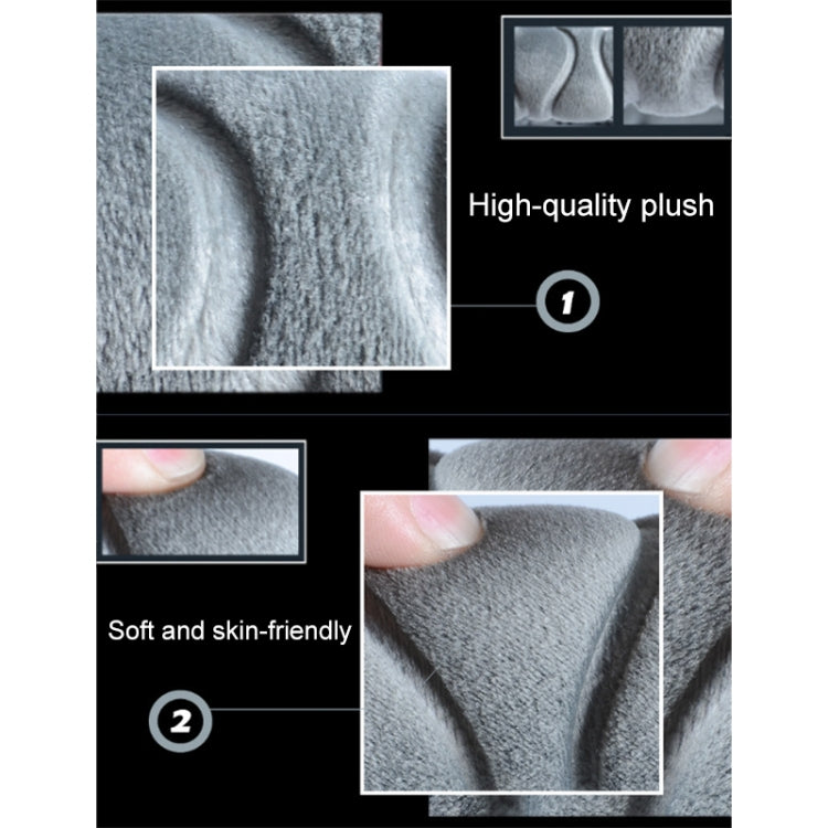 Car Universal Short Plush Warm Anti-skid Steering Wheel Cover, Adaptation Steering Wheel Diameter: 38cm (Brown) by buy2fix