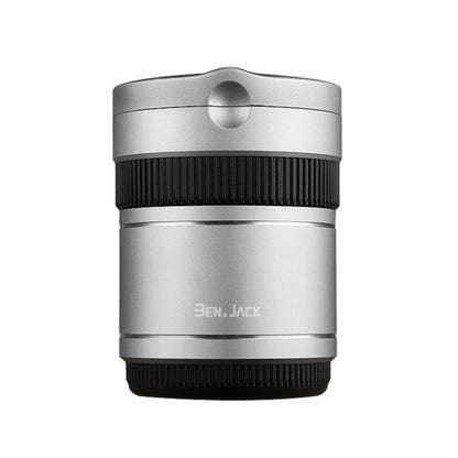 Multi-function Portable Creative LED Car Cigarette Ash Tray Ashtray with Lid(Silver) by buy2fix