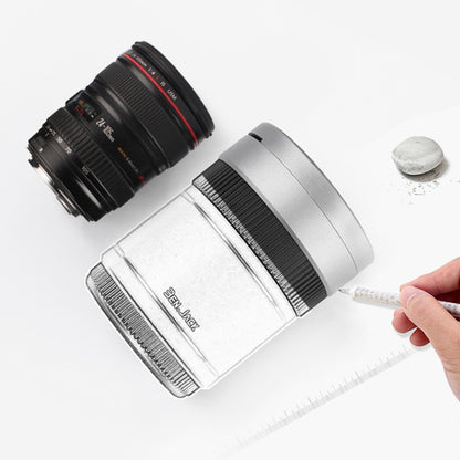 Multi-function Portable Creative LED Car Cigarette Ash Tray Ashtray with Lid(Silver) by buy2fix