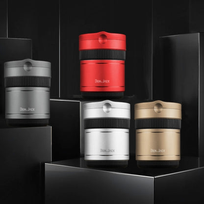 Multi-function Portable Creative LED Car Cigarette Ash Tray Ashtray with Lid(Silver) by buy2fix