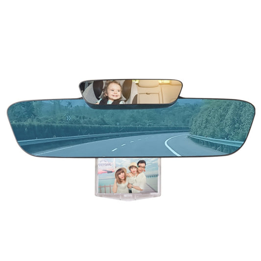 YC-193 Multifunctional Car Interior Rearview Mirror Large Field of Vision Anti-glare Auxiliary Car Blue Mirror by buy2fix