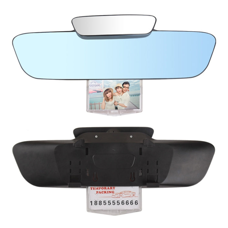 YC-193 Multifunctional Car Interior Rearview Mirror Large Field of Vision Anti-glare Auxiliary Car Blue Mirror by buy2fix