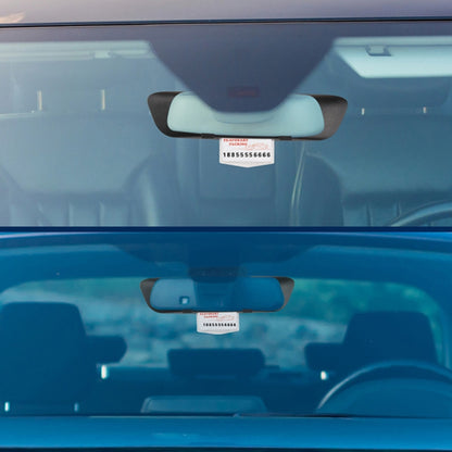 YC-193 Multifunctional Car Interior Rearview Mirror Large Field of Vision Anti-glare Auxiliary Car Blue Mirror by buy2fix