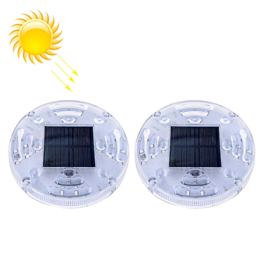 2 PCS Solar LED Flashing Light Car Rear-end Collision Warning Lights, Strong Magnetic Shock Version - Warning Lights by buy2fix | Online Shopping UK | buy2fix