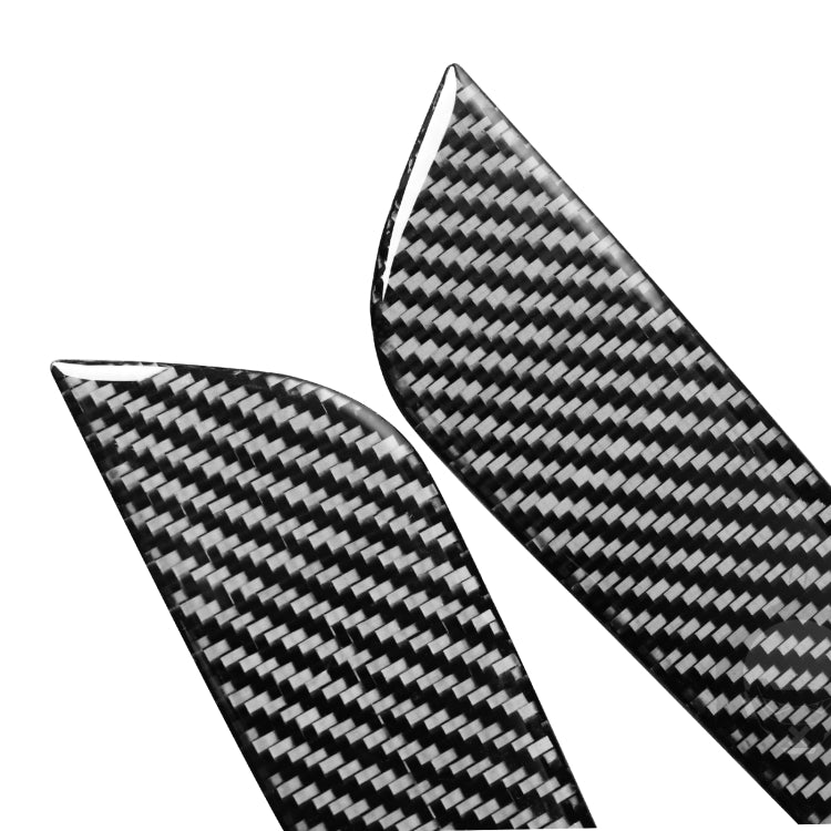 3 in 1 Car Carbon Fiber Gears Panel Decorative Sticker for Audi A5 Hard Top 2008-, Left and Right Drive Universal by buy2fix