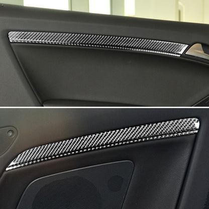 8 in 1 Car Carbon Fiber Door Panel Decorative Sticker for Audi A5 Hard Top 2008-, Left and Right Drive Universal by buy2fix