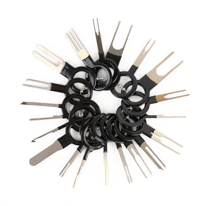 59 in 1 Car Plug Circuit Board Wire Harness Terminal Extraction Pick Connector Crimp Pin Back Needle Remove Tool - Booster Cable & Clip by buy2fix | Online Shopping UK | buy2fix