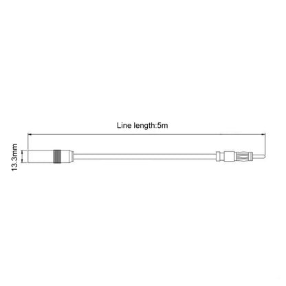 Car Electronic Stereo FM Radio Amplifier Antenna Aerial Extended Cable, Length: 5m by buy2fix