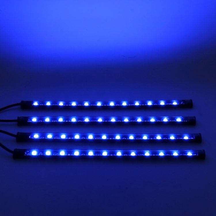 4 in 1 Universal Car Cigarette Lighter 8-color APP Control LED Atmosphere Light Decorative Lamp, with 12LEDs Lamps Cable Length: 1.5m - Atmosphere lights by buy2fix | Online Shopping UK | buy2fix