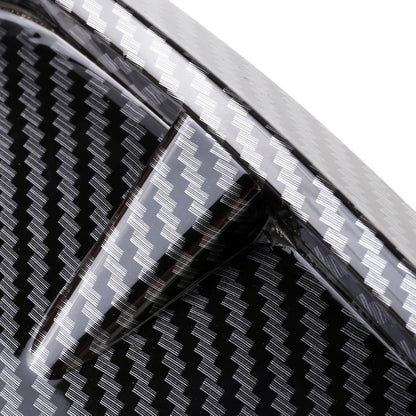 2 PCS Car Soft Silicone Decorative Sticker Outside Sticker, Carbon Fiber Texture by buy2fix