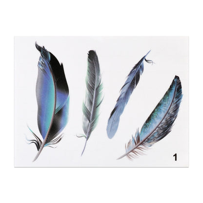 Feather Car Body Random Stickers, Pattern 1 by buy2fix
