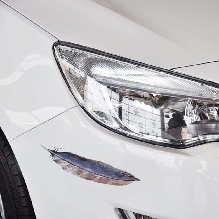 Feather Car Body Random Stickers, Pattern 2 by buy2fix