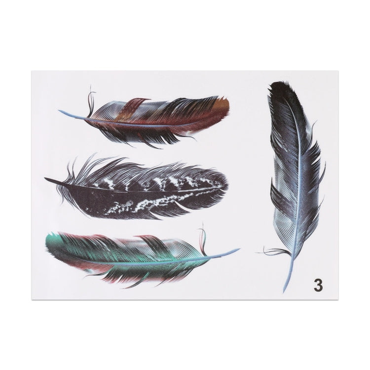 Feather Car Body Random Stickers, Pattern 3 by buy2fix