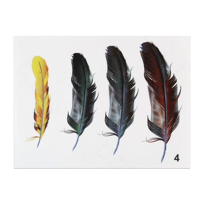 Feather Car Body Random Stickers, Pattern 4 by buy2fix