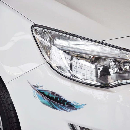 Feather Car Body Random Stickers, Pattern 5 by buy2fix