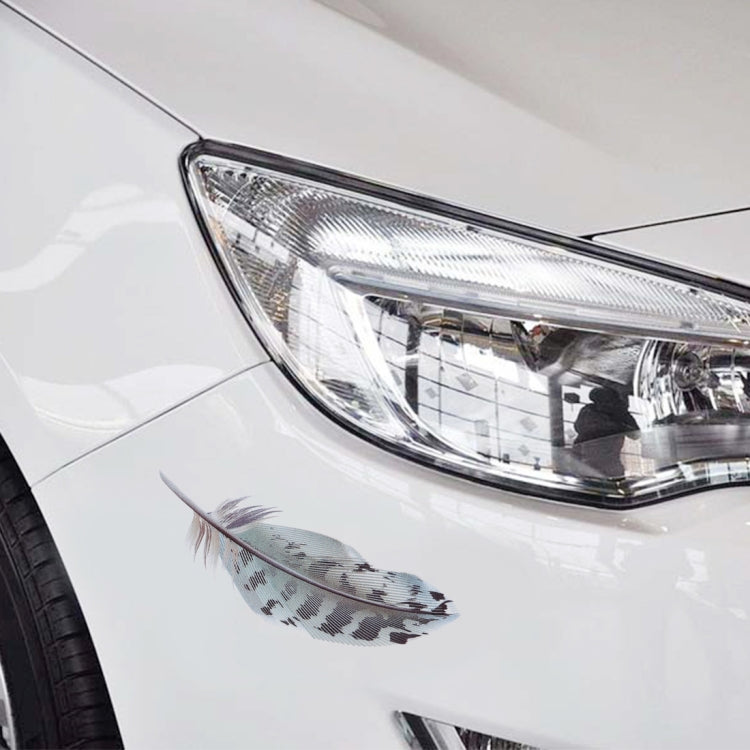 Feather Car Body Random Stickers, Pattern 6 by buy2fix