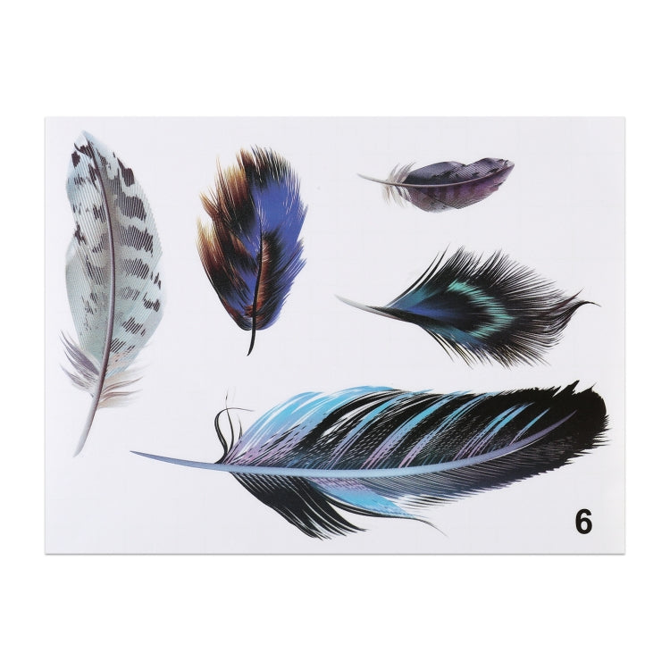 Feather Car Body Random Stickers, Pattern 6 by buy2fix