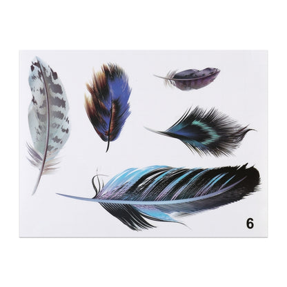 Feather Car Body Random Stickers, Pattern 6 by buy2fix
