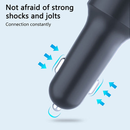 C12 Multifunctional Car Dual USB Charger Bluetooth FM Transmitter with Atmosphere Light - Bluetooth Car Kits by buy2fix | Online Shopping UK | buy2fix