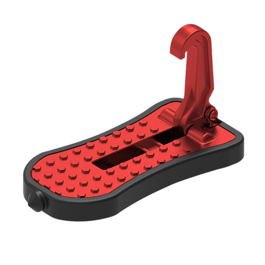 Multi-functional Car Door Sill Step Pedals Pads with Safety Hammer(Red) - Foot Pedal by buy2fix | Online Shopping UK | buy2fix