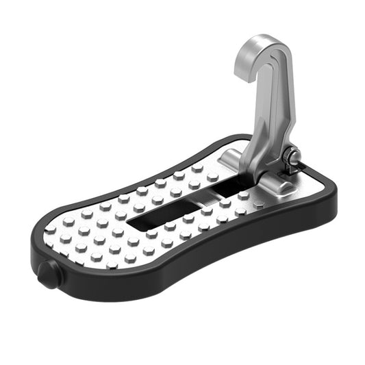 Multi-functional Car Door Sill Step Pedals Pads with Safety Hammer(Silver) - Foot Pedal by buy2fix | Online Shopping UK | buy2fix