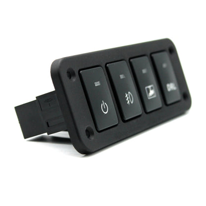 12-24V Car Modified 4-position Switch Panel for Toyota - Car Switches by buy2fix | Online Shopping UK | buy2fix