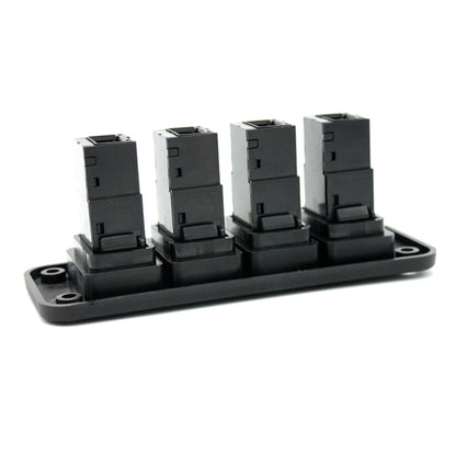 12-24V Car Modified 4-position Switch Panel for Toyota - Car Switches by buy2fix | Online Shopping UK | buy2fix