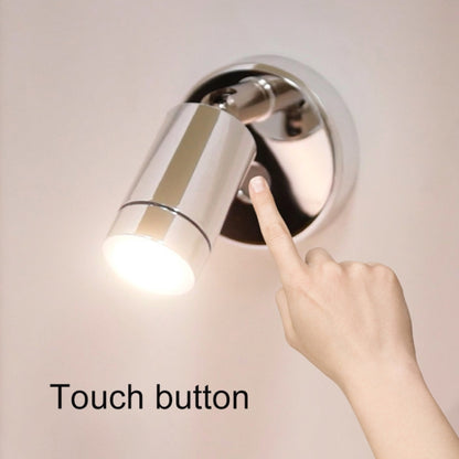RV 10-30V Multi-functional Reading Light with Touch Switch, Style: Straight Hose - Instrument Lights by buy2fix | Online Shopping UK | buy2fix