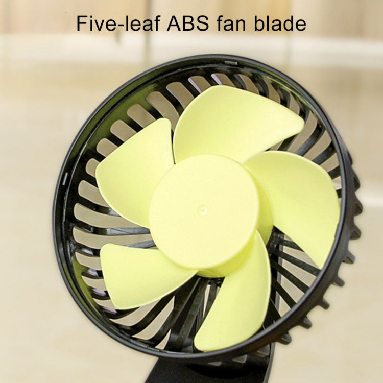 F404 Car Center Console USB Dual-head Electric Cooling Fan with Aromatherapy by buy2fix