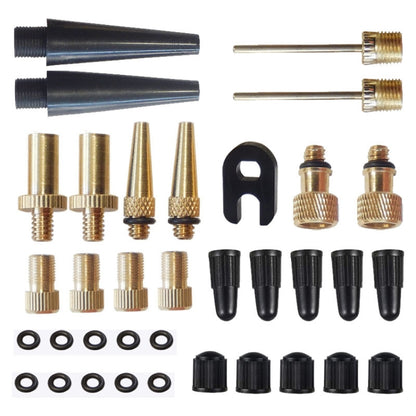 35 in 1 Inflator Adapter French Mouth / US Mouth / UK Mouth Inflation Needle Adapter - Bicycle Locks & Bicycle Pumps by buy2fix | Online Shopping UK | buy2fix