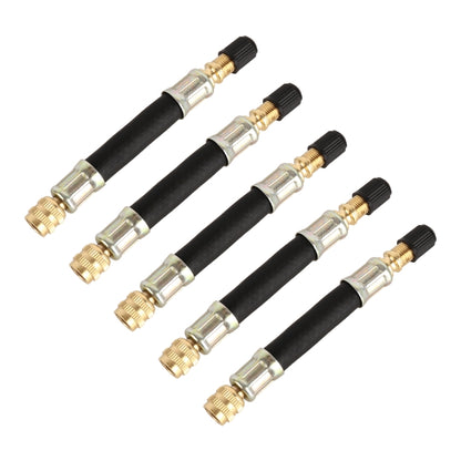 5 PCS Car Vacuum Valve Inflatable Extension Tube, Length: 100mm - Tire Valve Caps by buy2fix | Online Shopping UK | buy2fix