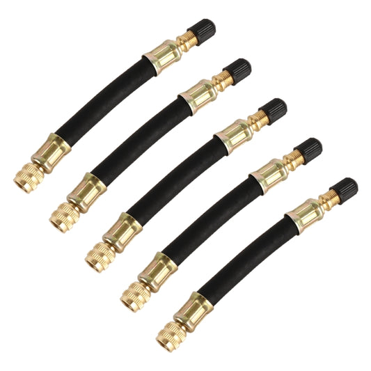 5 PCS Car Vacuum Valve Inflatable Extension Tube, Length: 120mm - Tire Valve Caps by buy2fix | Online Shopping UK | buy2fix
