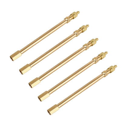 5 PCS Car Tires Valve Inflatable Extension Tube, Length: 120mm - Tire Valve Caps by buy2fix | Online Shopping UK | buy2fix